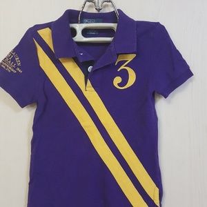 VTG Ralph Lauren Rugby Polo-3T-Rare Graphic